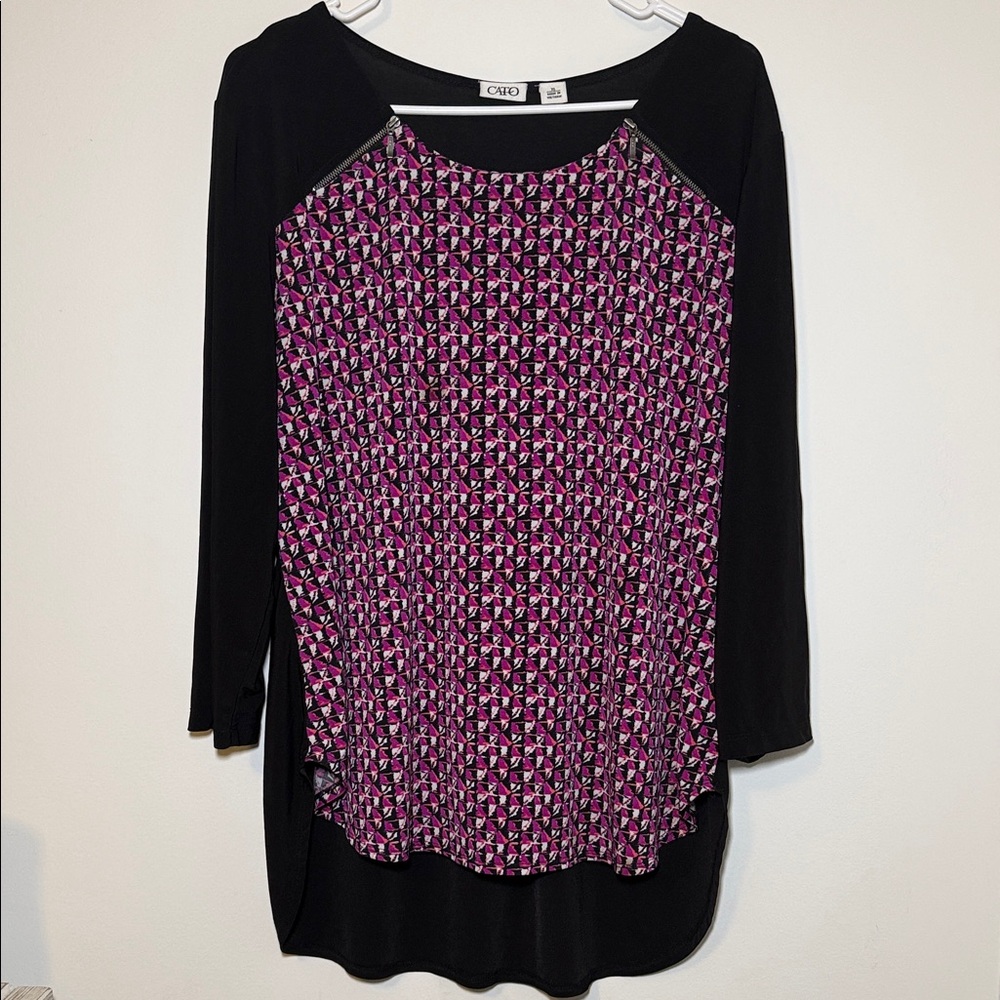 Cato Women’s 3/4 Sleeve Blouse Size XL